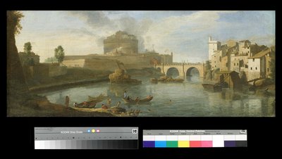 カステルサン「アンジェロ、1700-15のビュー 作： Netherlandish School